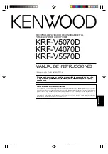 Preview for 145 page of Kenwood KRF-V4070D Instruction Manual