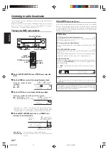 Предварительный просмотр 22 страницы Kenwood KRF-V4080D Instruction Manual