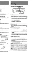 Предварительный просмотр 18 страницы Kenwood KRF-V4530D Instruction Manual