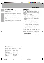 Предварительный просмотр 4 страницы Kenwood KRF-V4550D Instruction Manual