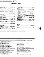 Preview for 24 page of Kenwood KRF-V4550D Service Manual