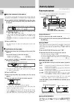 Preview for 14 page of Kenwood KRF-V5020 Instruction Manual