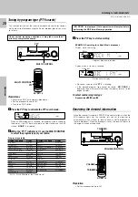 Preview for 20 page of Kenwood KRF-V5020 Instruction Manual