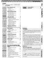 Preview for 3 page of Kenwood KRF-V5050D Instruction Manual