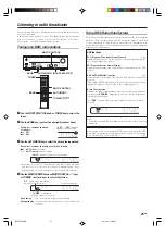 Предварительный просмотр 21 страницы Kenwood KRF-V5090D Instruction Manual