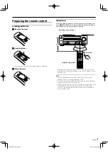 Предварительный просмотр 7 страницы Kenwood KRF-V5200D Instruction Manual