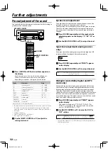 Предварительный просмотр 32 страницы Kenwood KRF-V5200D Instruction Manual