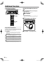 Предварительный просмотр 34 страницы Kenwood KRF-V5200D Instruction Manual