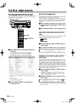 Preview for 32 page of Kenwood KRF-V5300D Instruction Manual