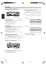 Предварительный просмотр 20 страницы Kenwood KRF-V6070D Instruction Manual