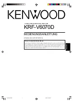 Предварительный просмотр 81 страницы Kenwood KRF-V6070D Instruction Manual