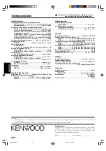 Предварительный просмотр 120 страницы Kenwood KRF-V6070D Instruction Manual