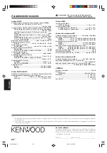 Предварительный просмотр 160 страницы Kenwood KRF-V6070D Instruction Manual