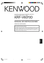 Предварительный просмотр 161 страницы Kenwood KRF-V6070D Instruction Manual