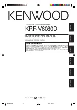 Kenwood KRF-V6080D Instruction Manual preview