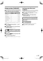 Preview for 21 page of Kenwood KRF-V6200D Instruction Manual