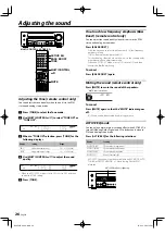 Preview for 26 page of Kenwood KRF-V6200D Instruction Manual