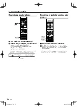 Preview for 34 page of Kenwood KRF-V6200D Instruction Manual