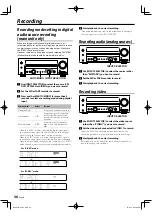 Preview for 36 page of Kenwood KRF-V6200D Instruction Manual