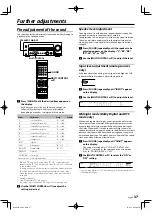 Preview for 37 page of Kenwood KRF-V6200D Instruction Manual