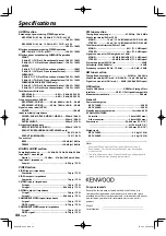 Preview for 44 page of Kenwood KRF-V6200D Instruction Manual