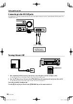 Preview for 20 page of Kenwood KRF-V6300D Instruction Manual