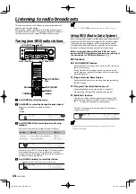 Preview for 34 page of Kenwood KRF-V6300D Instruction Manual