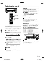 Preview for 39 page of Kenwood KRF-V6300D Instruction Manual