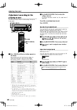 Preview for 40 page of Kenwood KRF-V6300D Instruction Manual