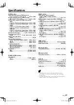 Preview for 47 page of Kenwood KRF-V6300D Instruction Manual