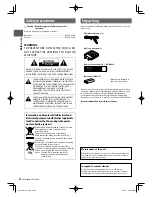Preview for 2 page of Kenwood KRF-V6400D Instruction Manual