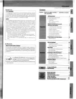 Preview for 3 page of Kenwood KRF-V7020D User Manual