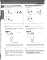 Preview for 14 page of Kenwood KRF-V7020D User Manual