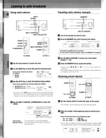 Preview for 20 page of Kenwood KRF-V7020D User Manual