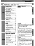 Preview for 3 page of Kenwood KRF-V7050D Instruction Manual