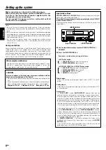 Preview for 8 page of Kenwood KRF-V7070D Instruction Manual