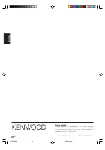 Preview for 40 page of Kenwood KRF-V7090D Instruction Manual