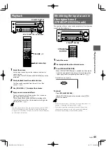 Preview for 45 page of Kenwood KRF-V7300D Instruction Manual