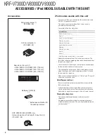 Preview for 2 page of Kenwood KRF-V7300D Service Manual