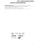 Preview for 3 page of Kenwood KRF-V7300D Service Manual