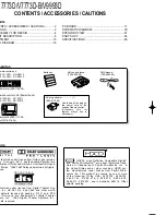 Предварительный просмотр 2 страницы Kenwood KRF-V7773D Service Manual