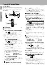 Preview for 14 page of Kenwood KRF-V8010D Instruction Manual