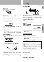 Preview for 17 page of Kenwood KRF-V8010D Instruction Manual