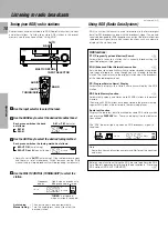 Preview for 18 page of Kenwood KRF-V8010D Instruction Manual