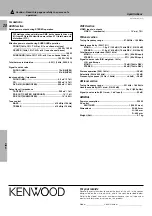 Preview for 28 page of Kenwood KRF-V8010D Instruction Manual