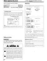 Предварительный просмотр 2 страницы Kenwood KRF-V8060D Instruction Manual