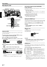 Preview for 22 page of Kenwood KRF-V8070D Instruction Manual