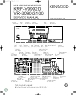 Kenwood KRF-V9992D Service Manual предпросмотр