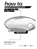 Preview for 63 page of Kenwood KRF-V9993D Connection Manual