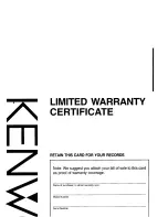 Preview for 55 page of Kenwood KRF-X9060D Instruction Manual